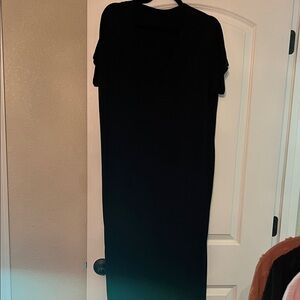 Black cotton dress no tags